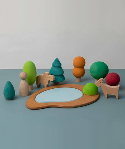 Avdar Toys Chubby Forest Trees Set Singapore
