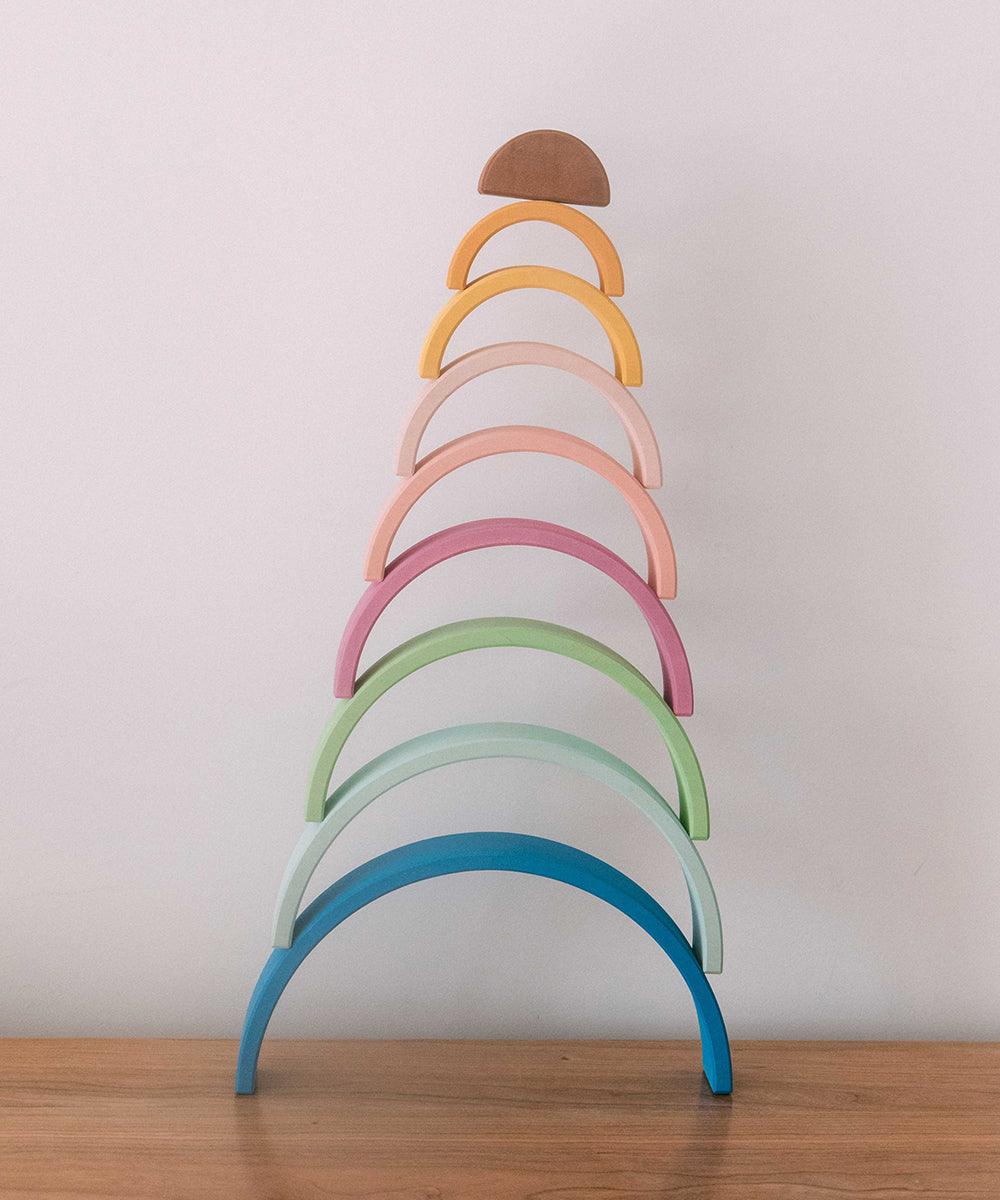 Avdar Toys Pastel Rainbow Stacker Singapore