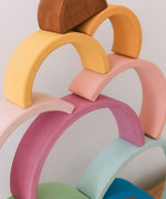 Load image into Gallery viewer, Avdar Toys Pastel Rainbow Stacker Singapore
