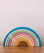 Load image into Gallery viewer, Avdar Toys Pastel Rainbow Stacker Singapore
