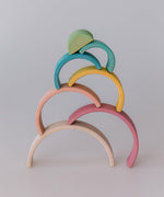 Load image into Gallery viewer, Avdar Toys Pastel Rainbow Stacker Singapore
