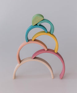 Avdar Toys Pastel Rainbow Stacker Singapore