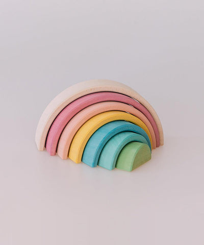 Avdar Toys Pastel Rainbow Stacker Singapore