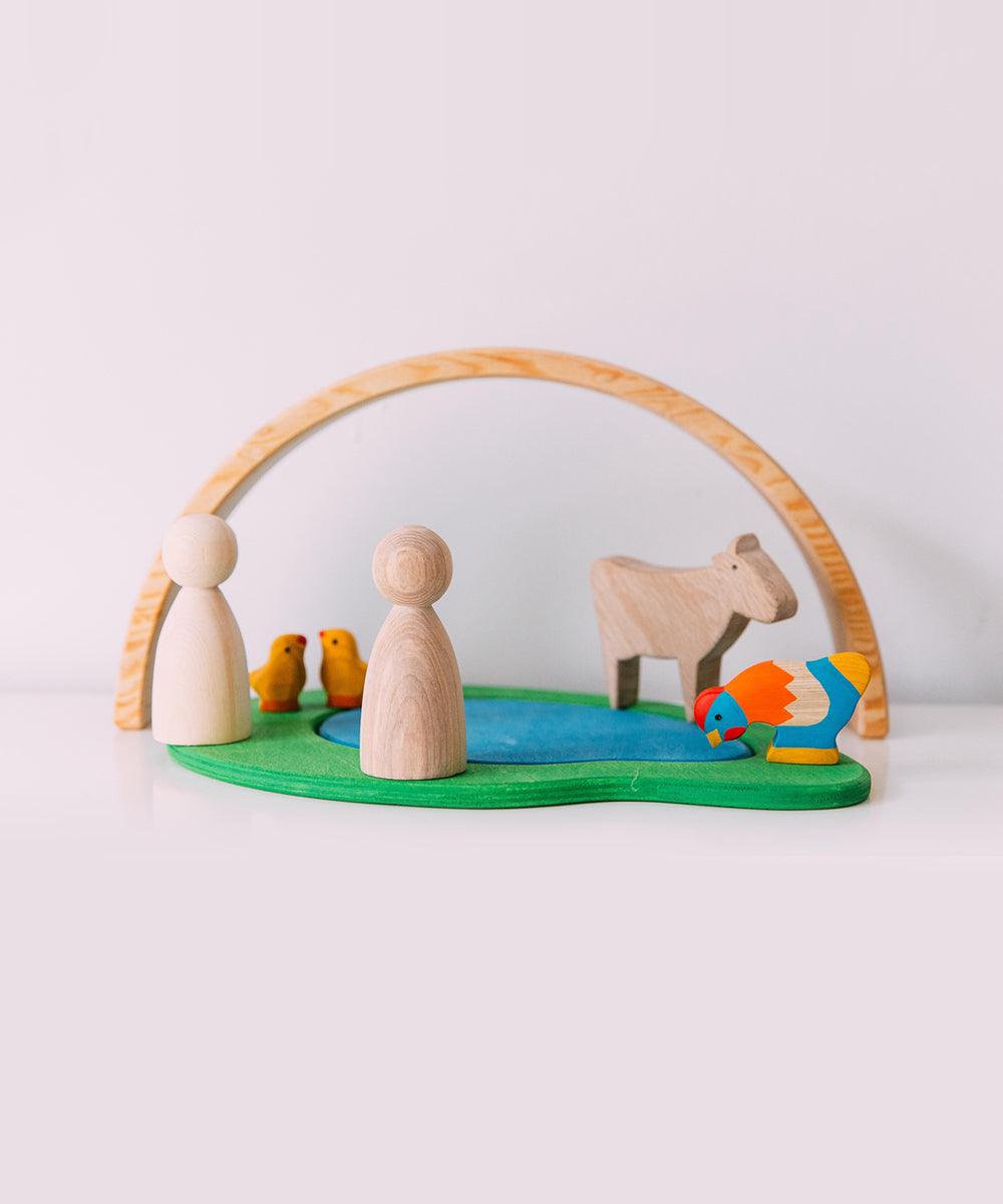 Avdar Toys Natural Wooden Friends Singapore