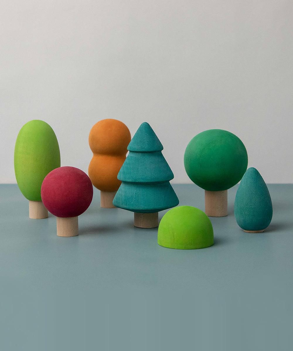 Avdar Toys Chubby Forest Trees Set Singapore