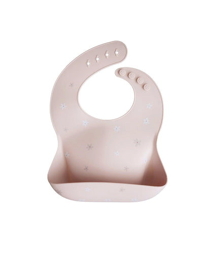 Printed Mushie Silicone Bib Singapore