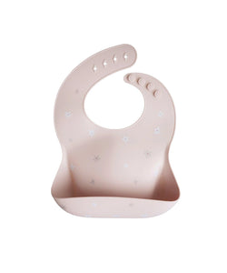 Printed Mushie Silicone Bib Singapore