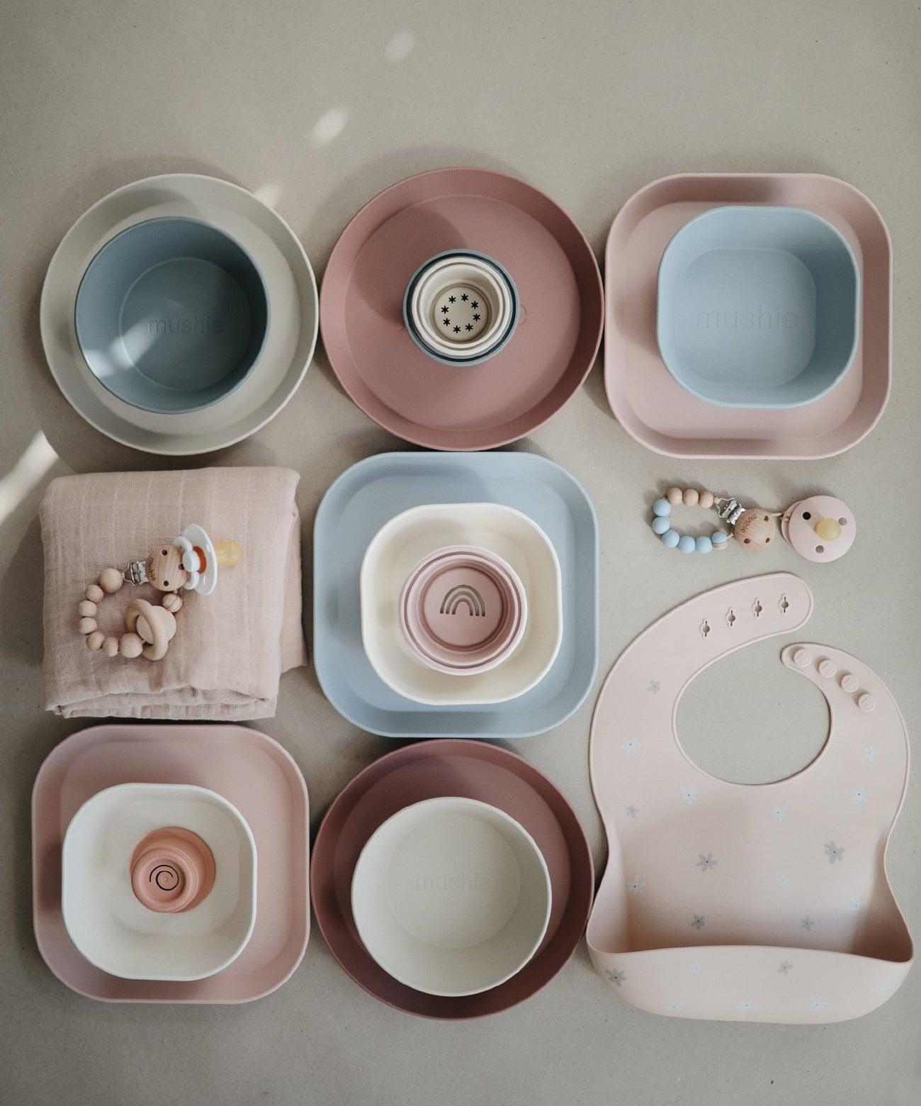 Mushie Baby Square Dinnerware Bowls Singapore