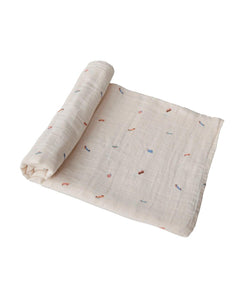 Mushie Organic Muslin Swaddle Singapore