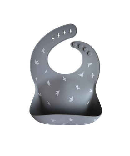 Printed Mushie Silicone Bib Singapore