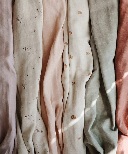 Mushie Organic Muslin Swaddle Singapore