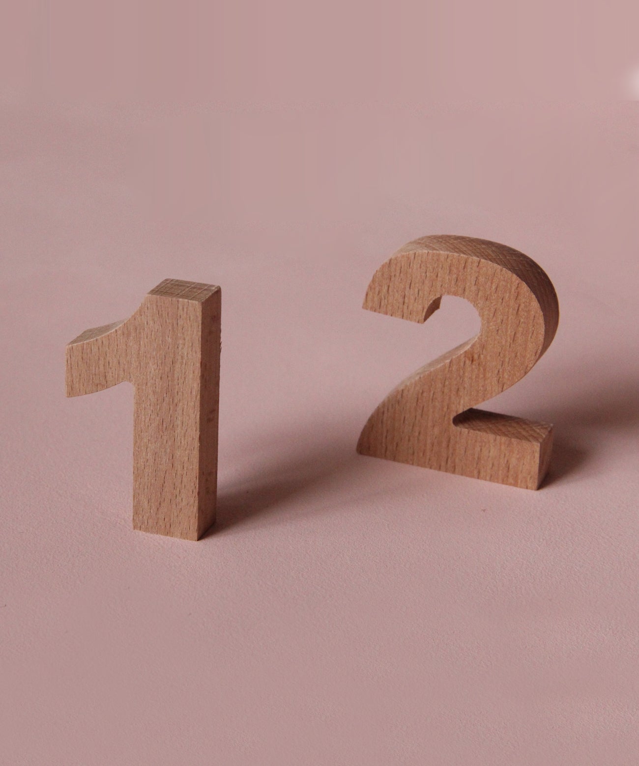 Wooden Numbers • Set of 10