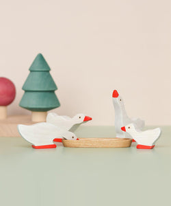 Family of Geese • Set of 4