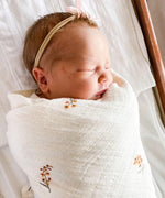 Load image into Gallery viewer, Mushie Organic Muslin Swaddle Singapore
